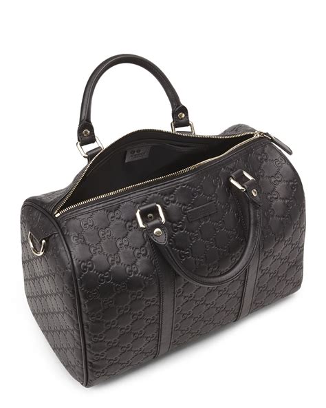 gucci black boston handbag|Gucci Boston bag used.